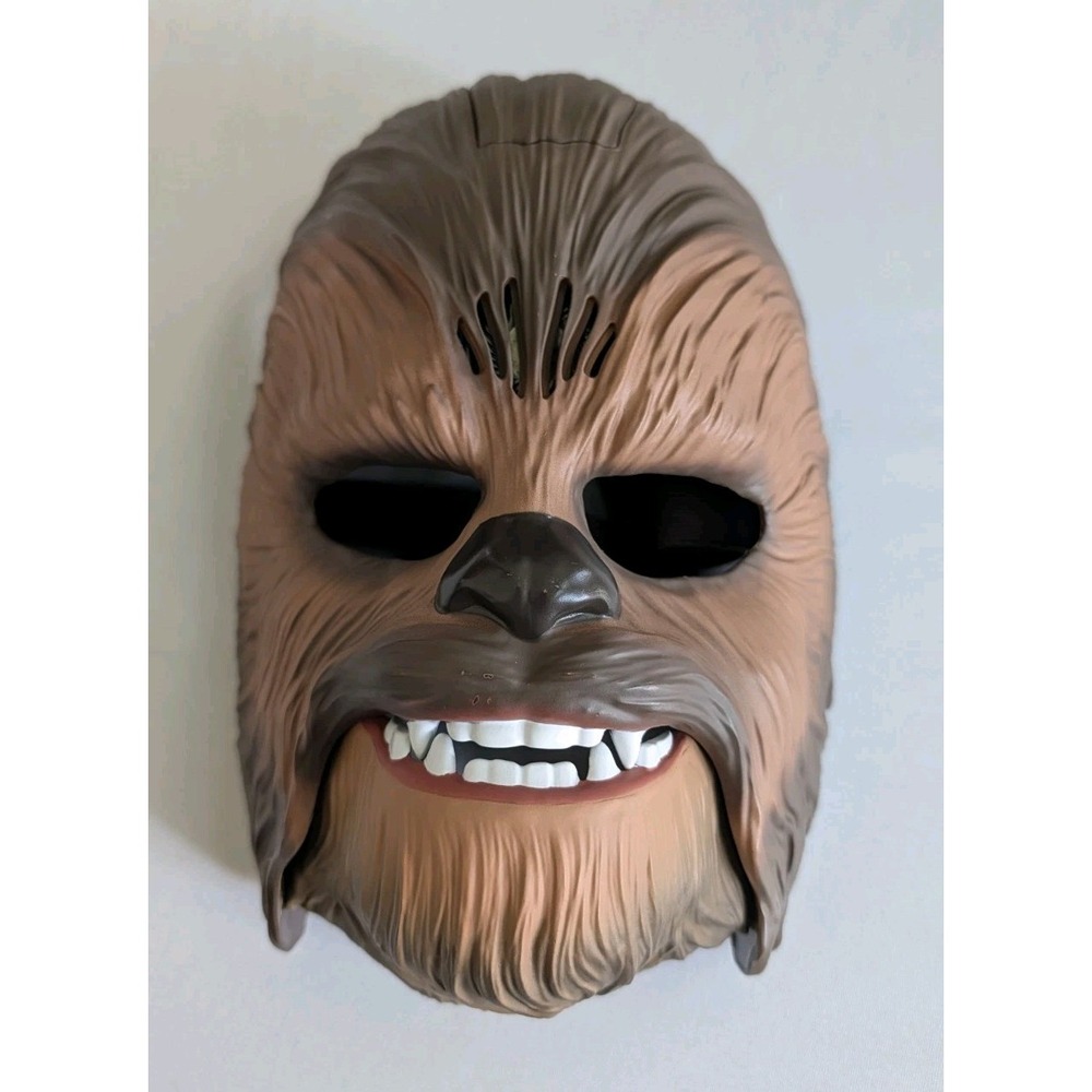 Star Wars Chewbacca Electronic Mask Hasbro 2015 Wookiee Sound Tested Works